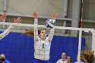 Volleyball vs Babson  Wheaton Women's Volleyball vs Babson College. - Photo by Keith Nordstrom : Wheaton, Volleyball, VB